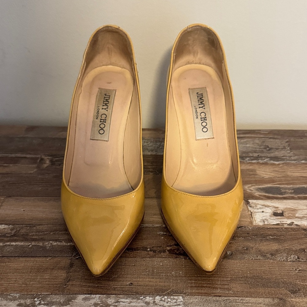 Jimmy Choo Patent Leather Heels